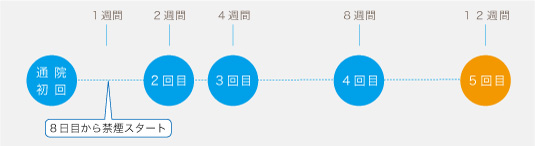 禁煙スケジュール